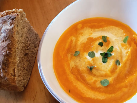Carrot Soup With Options