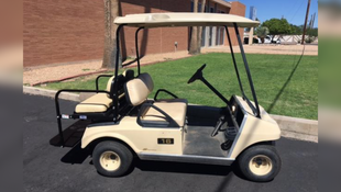 Investigators seeking leads in theft of golf cart from Grace Baptist Church