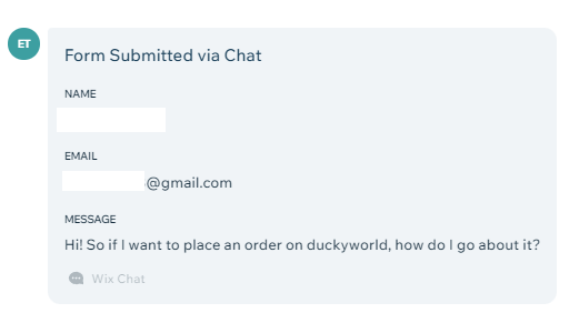 Re: "Hi! So if I want to place an order on duckyworld, how do I go about it?" content media