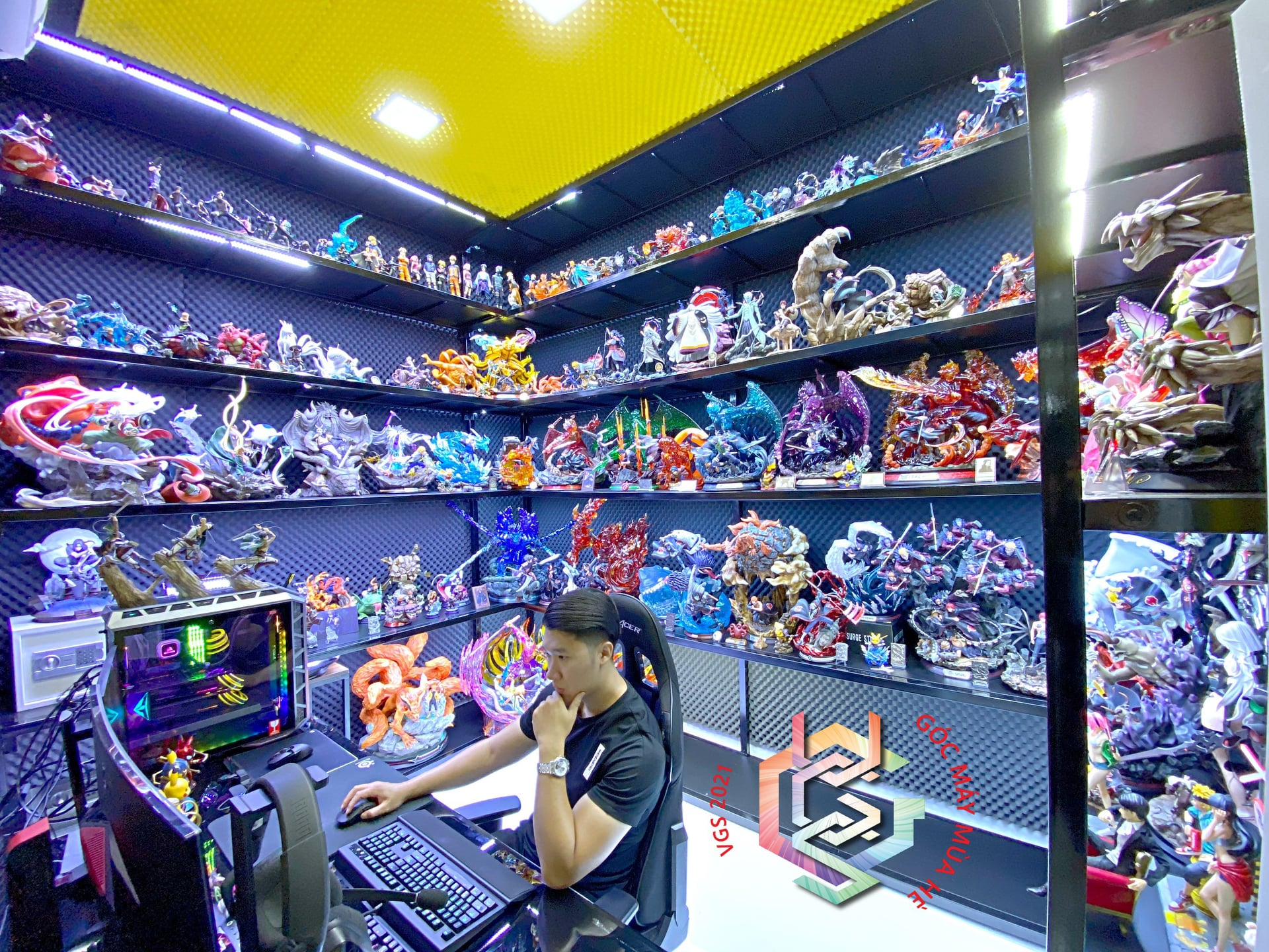 Top 5 góc gaming đẹp lung linh và siêu khủng của các đại gia Gamer Việt Nam content media