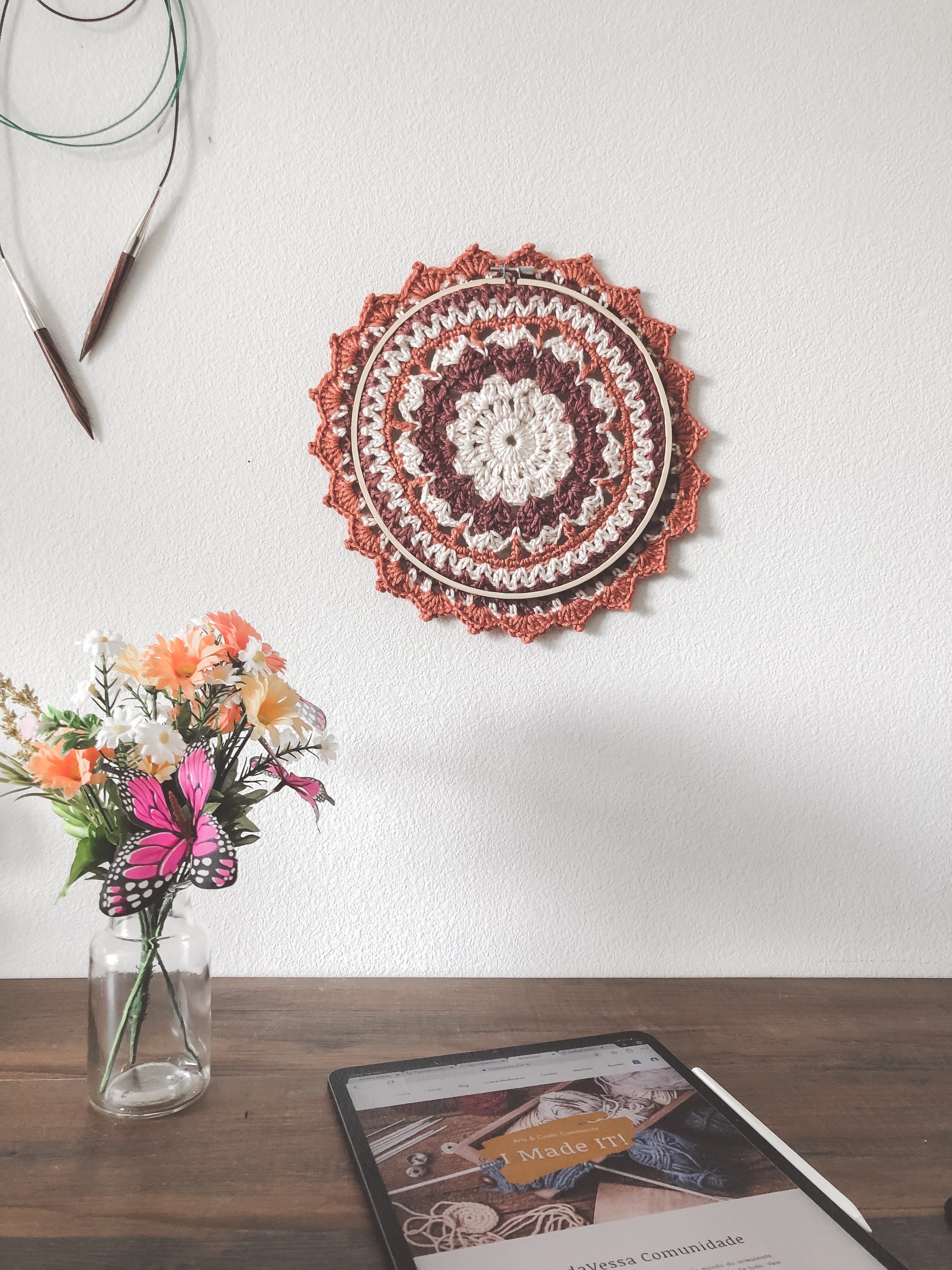 Mandala de Crochê content media