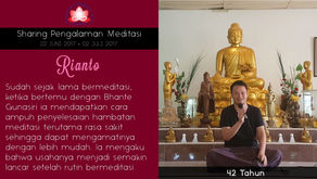 Mudah mengamati sakit dalam Meditasi - Sharing oleh RIANTO