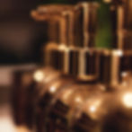 Close-up view of soap bottle