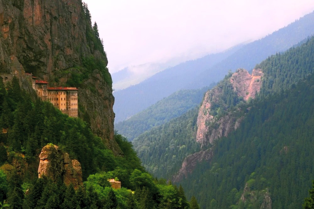 Le monastère de Sumela en Turquie