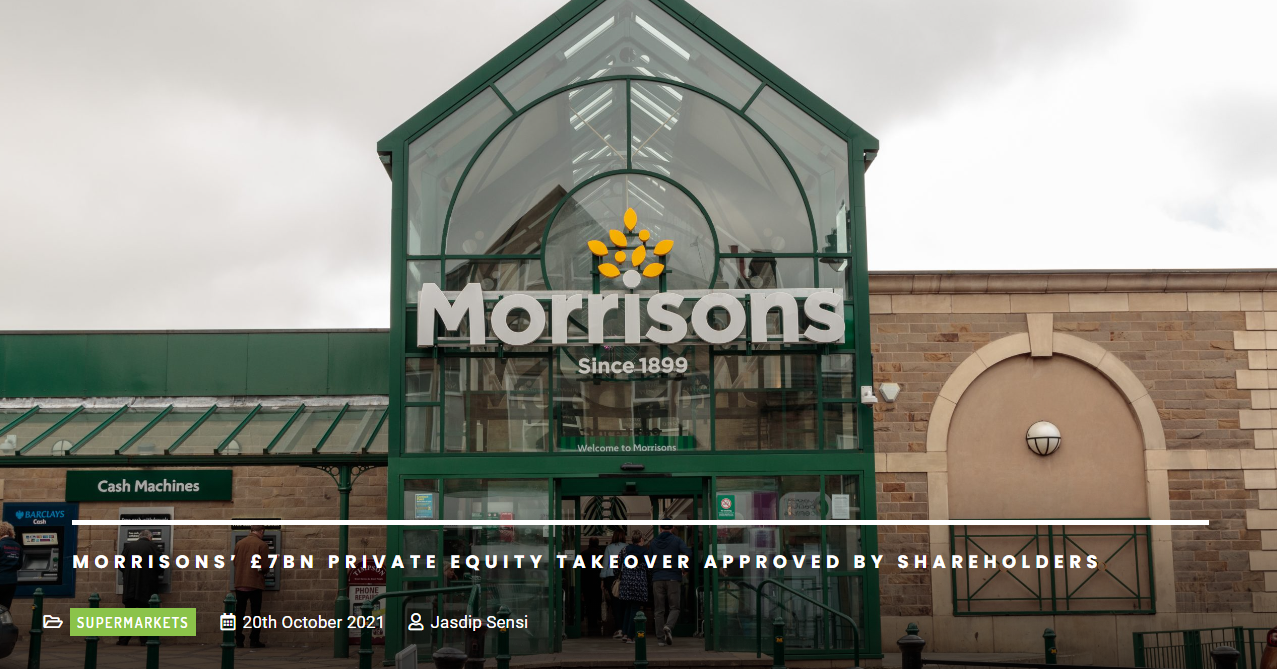 Why the Morrisons bidding war has attracted so much attention across the US, UK to Europe retail industry? content media