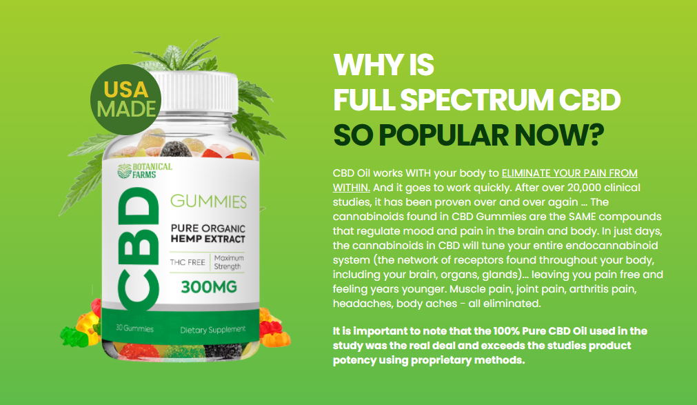 Botanical Farms CBD Gummies Reviews 2022 Special Offers . content media