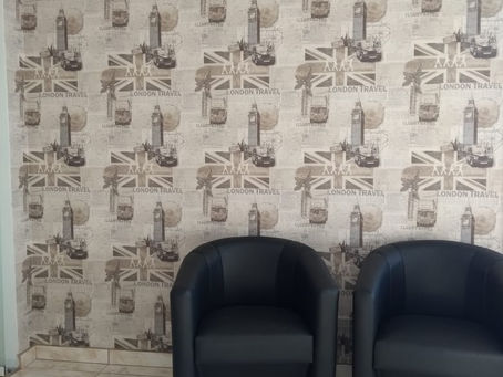 Papel de parede Space Home