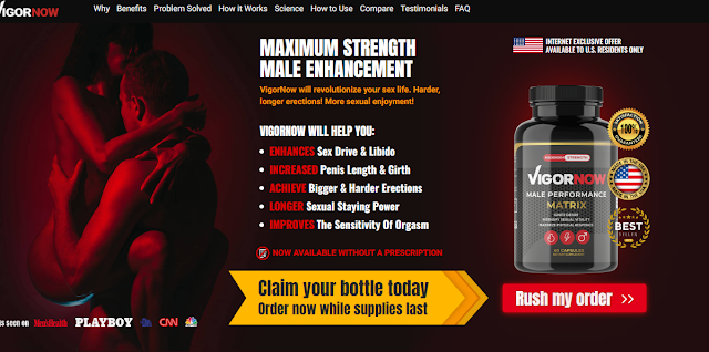 VigorNow Male Performance Matrix Canada - Is 100% Scam Or legit content media