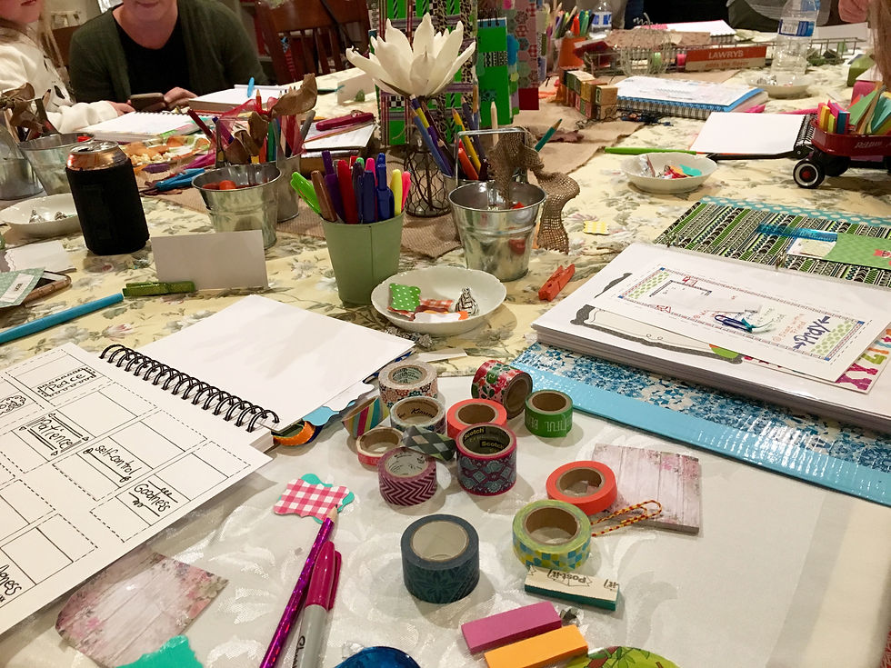 Bible Quilting around my table