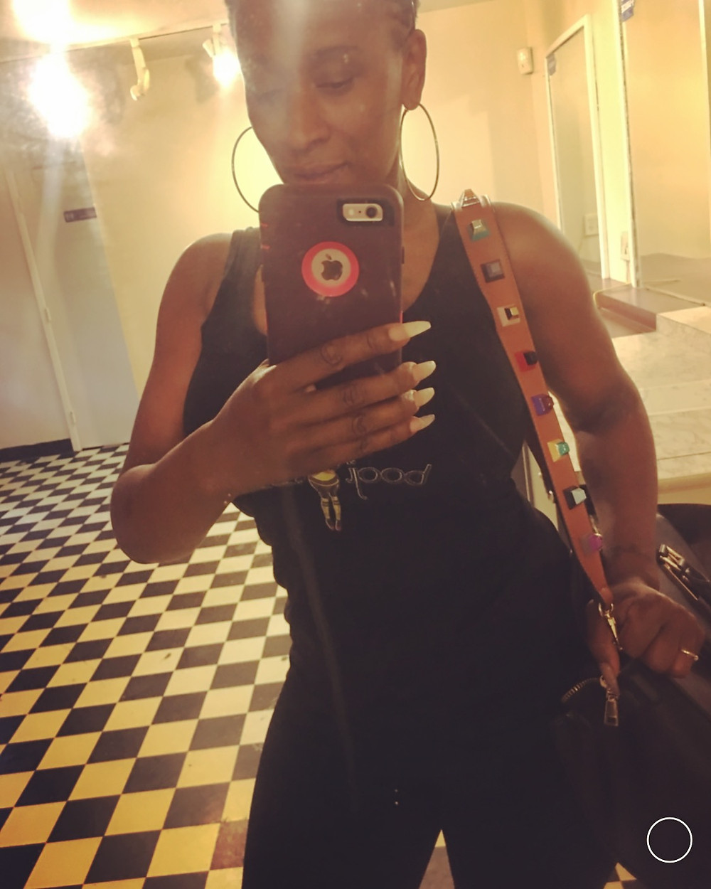 Me inside my own salon, BoojiBEE