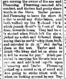 The New Year's Eve 1873 Murder of Alfred Hitch