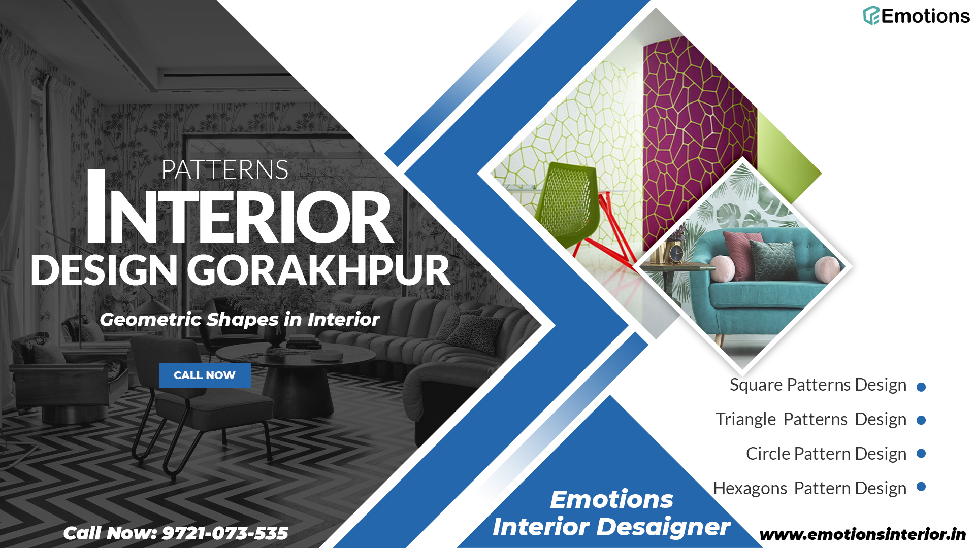 Geometric Patterns in Interior Design Trends content media