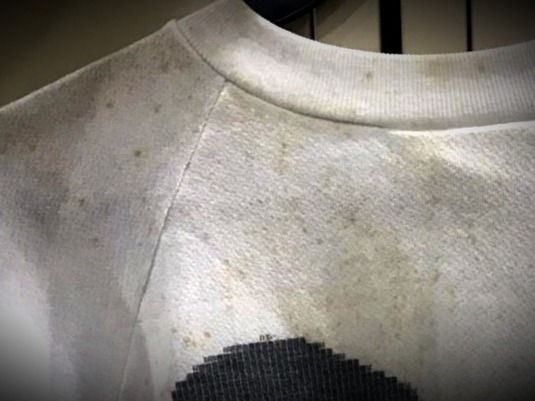 Before Stain Treatment