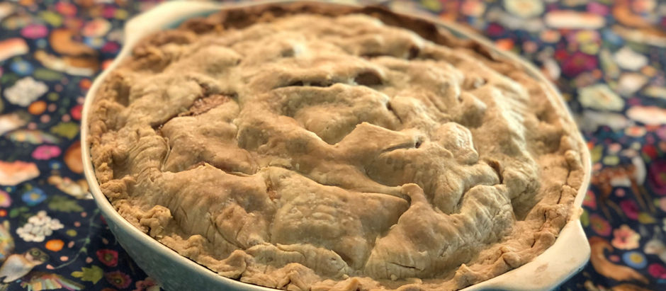 Rhubarb Cream Pie