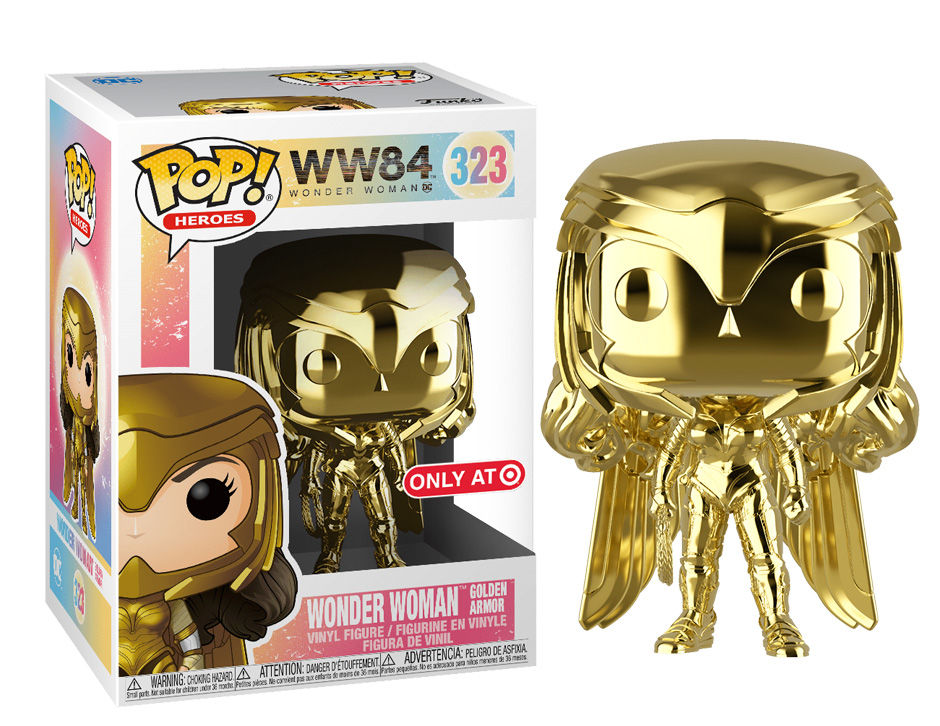 Wonder Woman (Golden Armor Gold Chrome) Target Exclusive (PREORDER LINK)