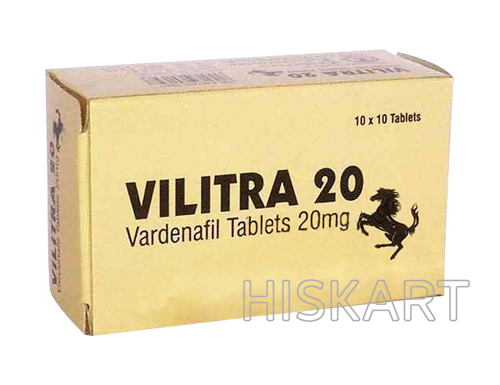 Affordable Vilitra 20mg Pills That Contain Vardenafil Available on HisKart
content media