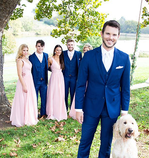 Love it or Lease it Navy Suit