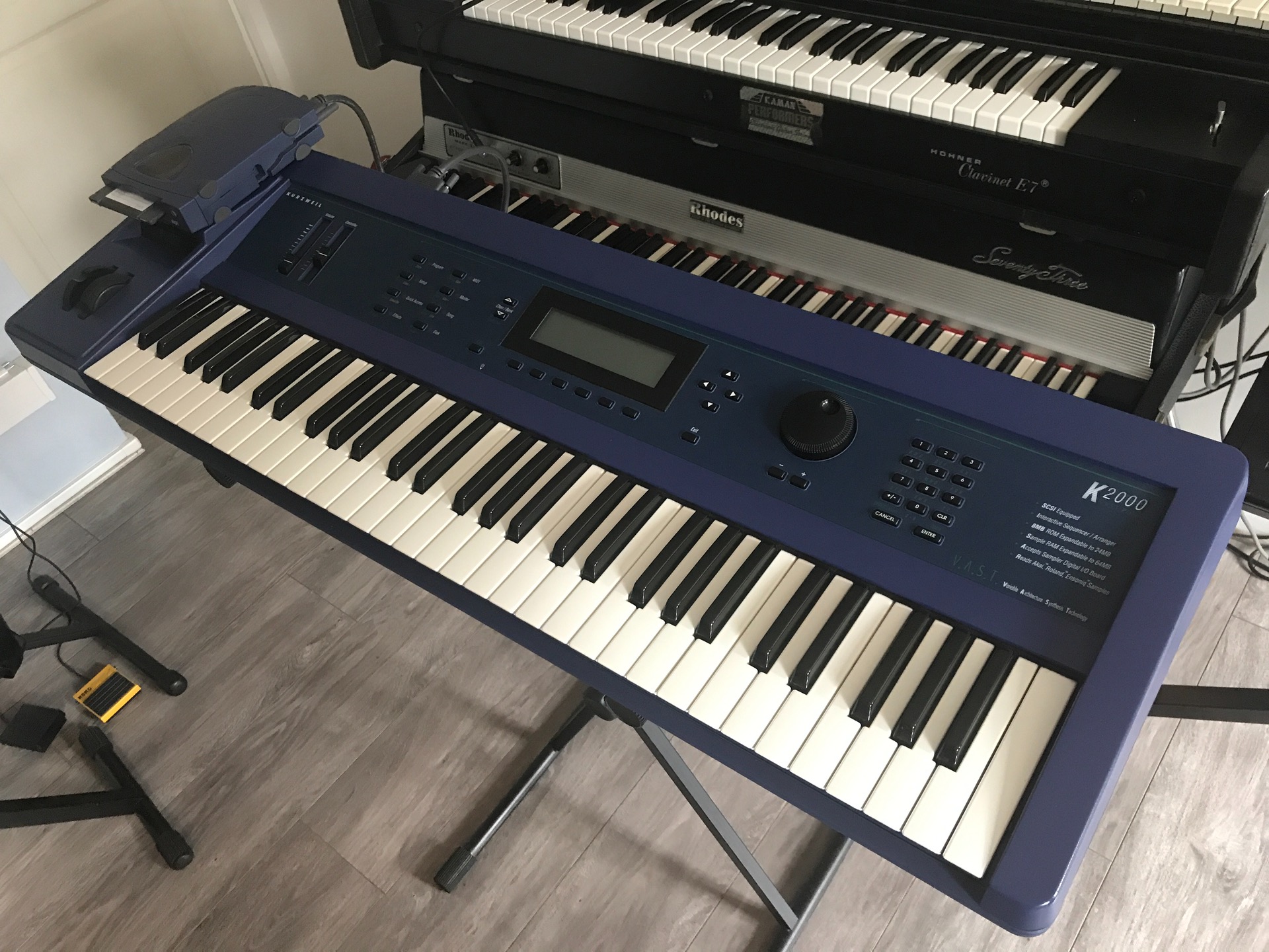 Présentation de mon Kurzweil K2000 VP content media