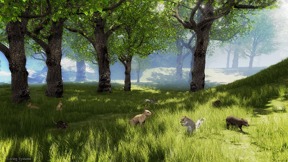 Small Animal Behavior Pack: Rabbit, Squirrel, Rat UE4