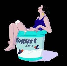Yogurt on a Tampon