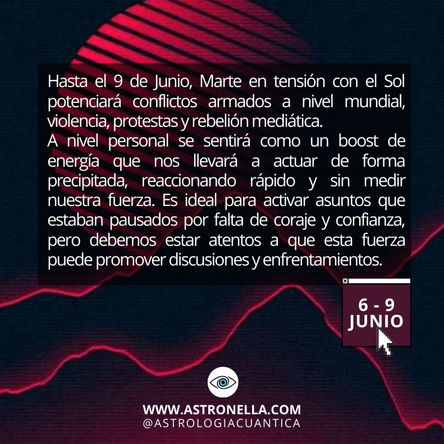 Marte en Piscis cuadratura Sol en Géminis