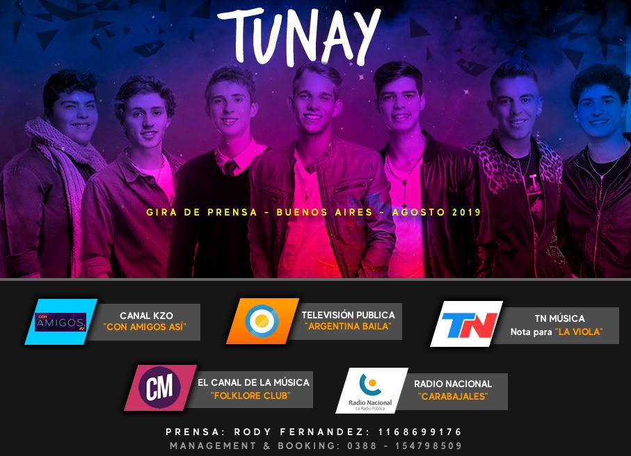 tunay gira de prensa buenos aires lupa
