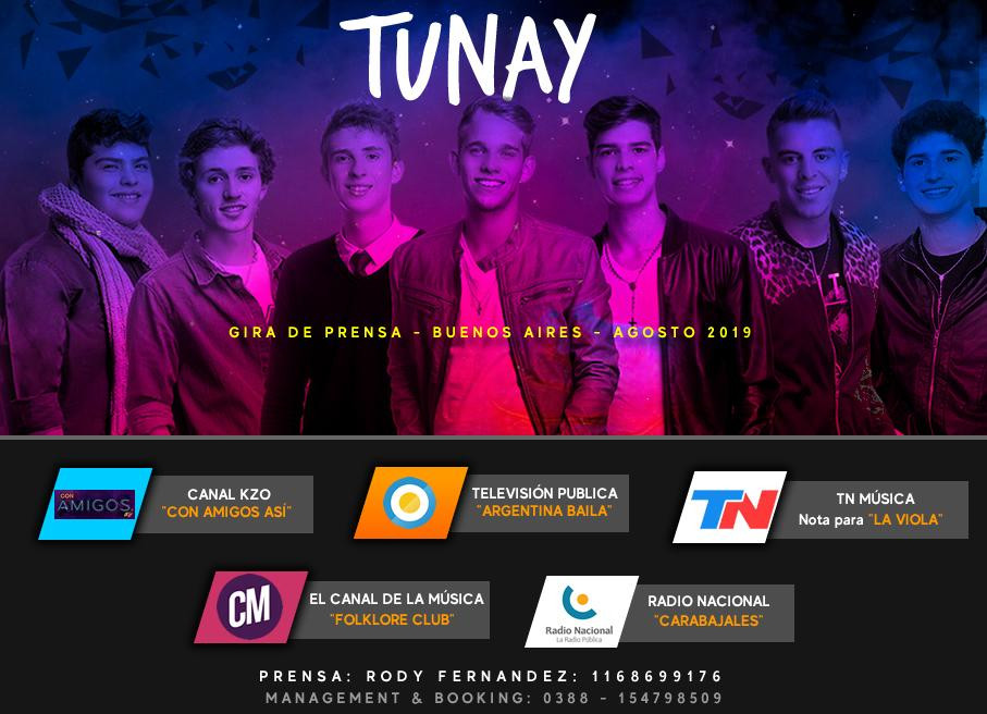 tunay gira de prensa buenos aires lupa