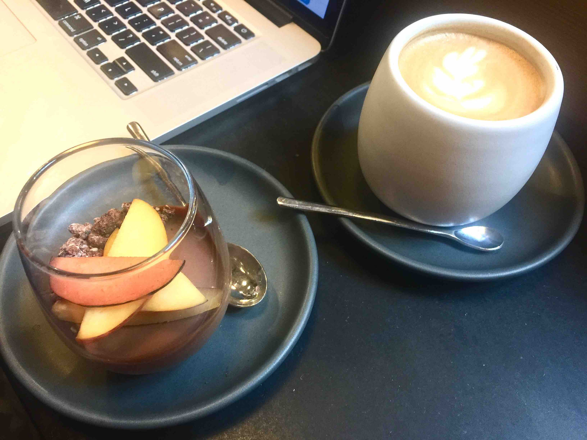 panna cotta & cappuccino