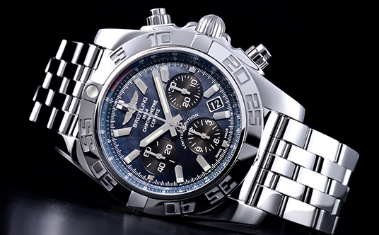 Breitling CHRONOMAT 44 BLACK MOTHER OF PEARL S011BMPPA Men watch content media