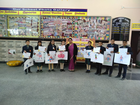 The times of India "Painting competition- Colour Splash"
