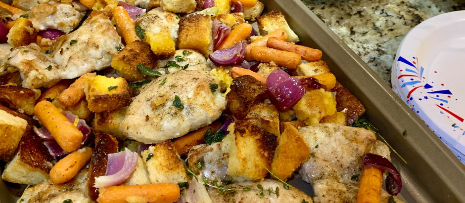 How To Make a Tasty Thanksgiving Sheet Pan Dinner. All of the Flavor, and None of the Fuss! 🍂