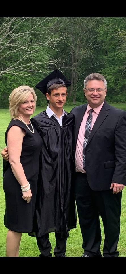 Our son Vlad, Homegrown Homeschool Co-Op Graduate Class of 2019