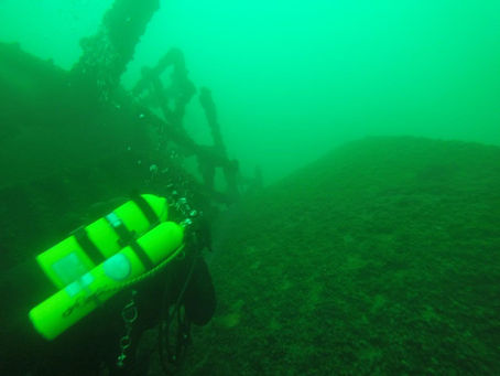 5/18 Diving Wreck's on Lake Michigan with Stillwater Diving