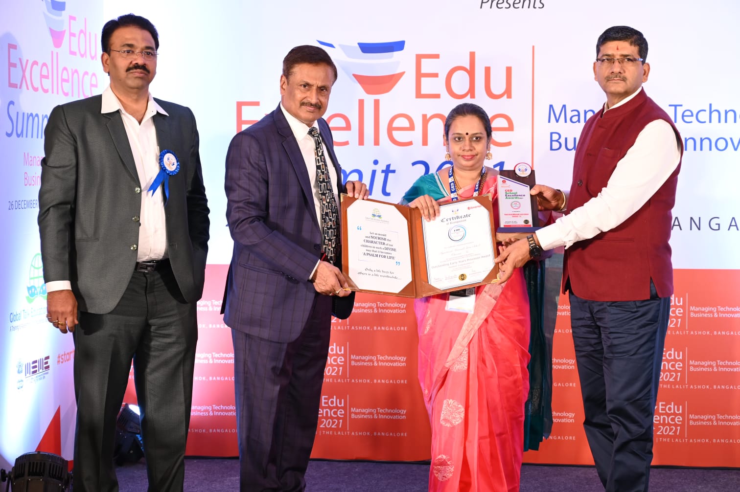 THE SCHOOL EDU EXCELLENCE SUMMIT & AWARD 2021 content media