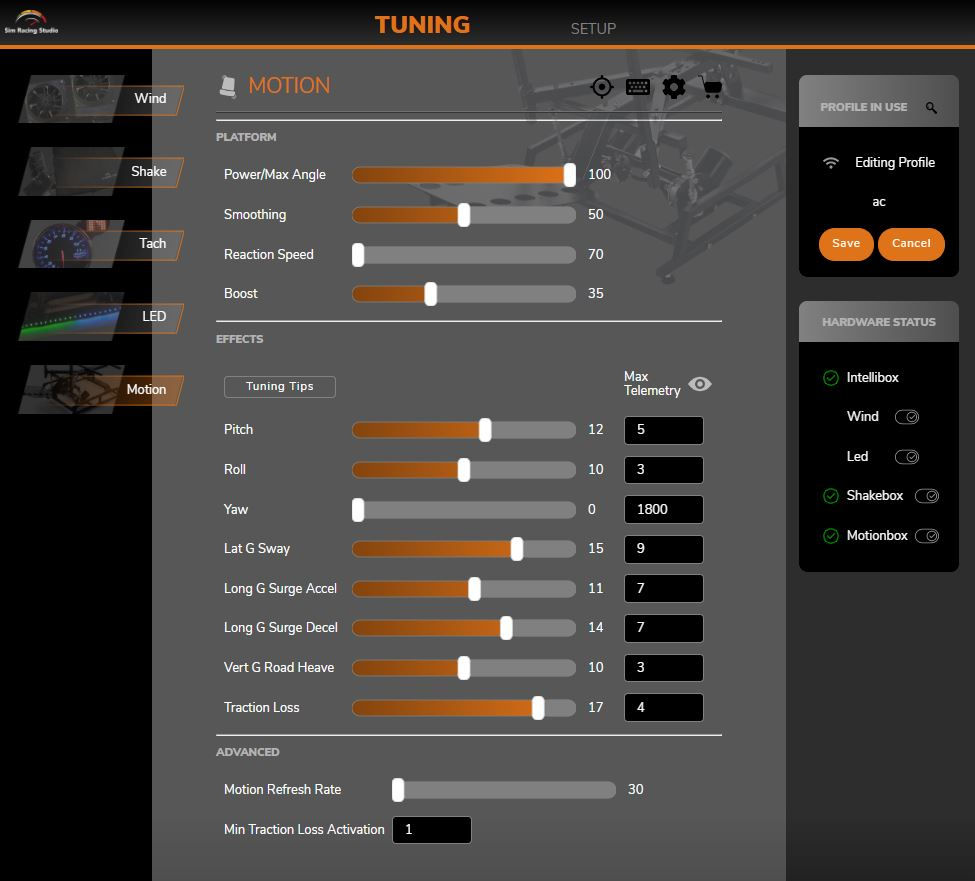 SRS 2 0 Tuning For Assetto Corsa Simracingstudio