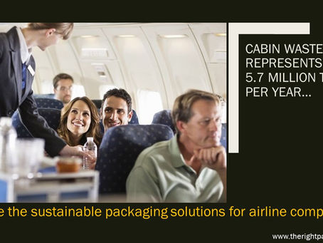 is plastic a sustainable solution to reduce  cabin waste ?