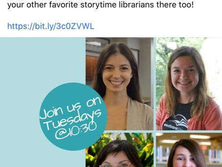 Story Time Today 10:30AM