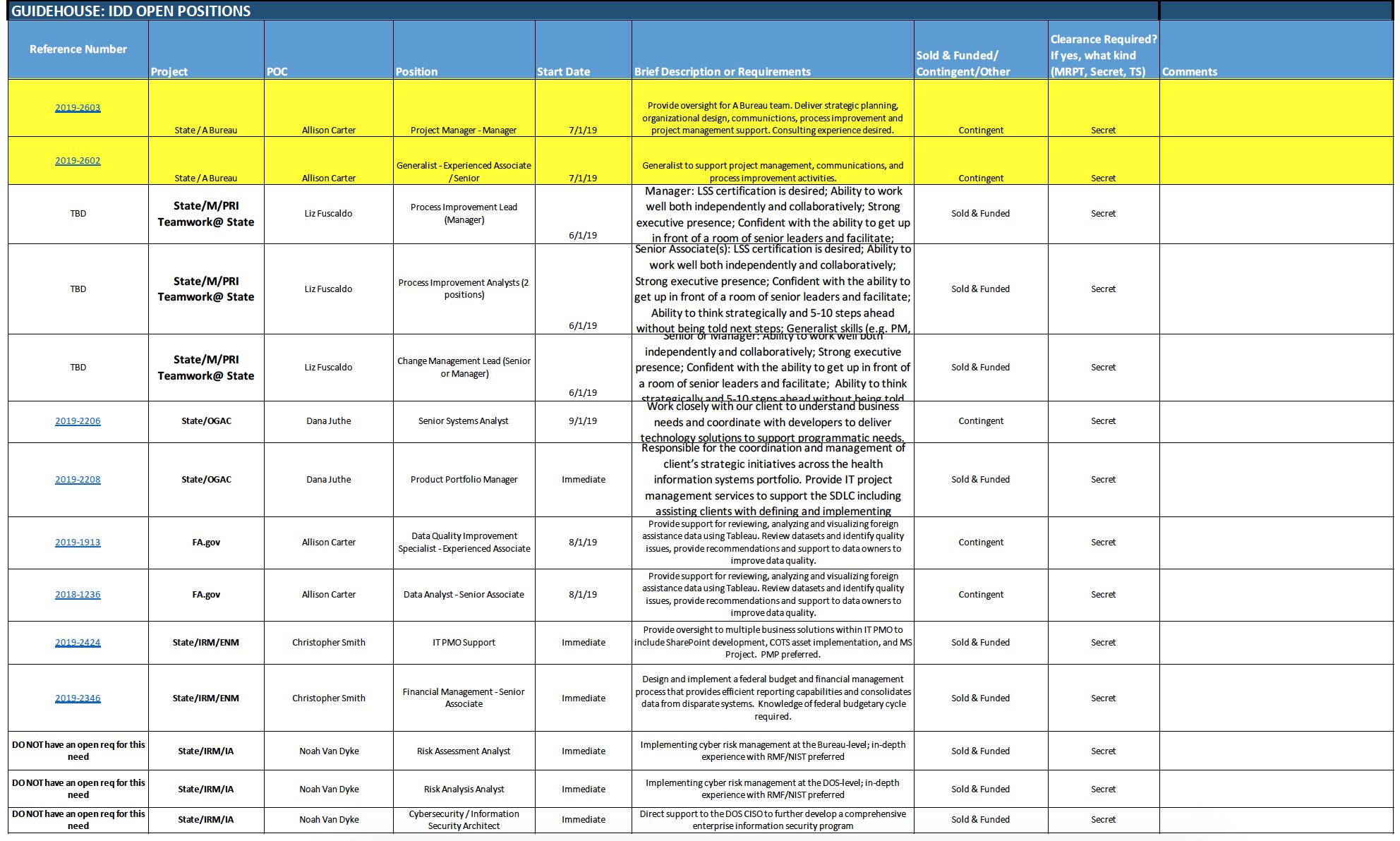 (JOB) Consulting Careers with the State Department content media