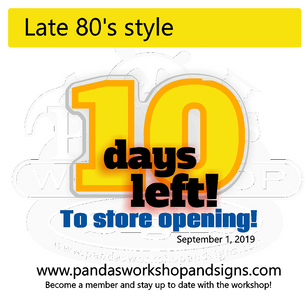 10 days and counting!