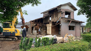 北本市内で解体工事です 20.6.24