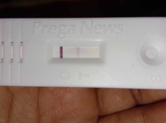 Pregnancy test second line light content media