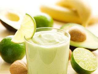 สมูทตี้กล้วยหอมอะโวคาโด