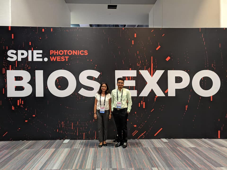 SVIT Students at SPIE Conference at San Francisco, USA