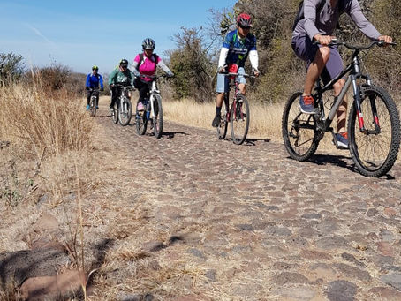 Bici en el Cimatario, 20 de enero de 2019