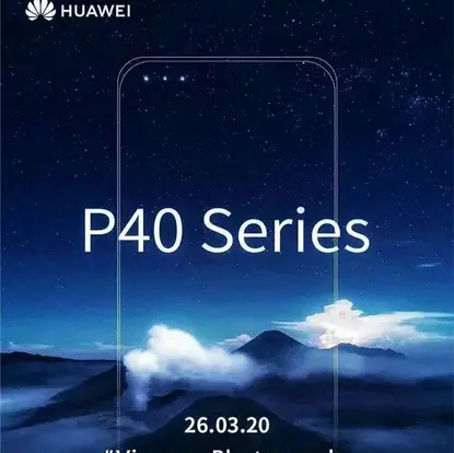 Huawei P40 will be the first phone with 3 front camera lenses