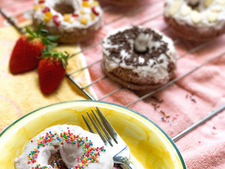 Strawberry Donuts