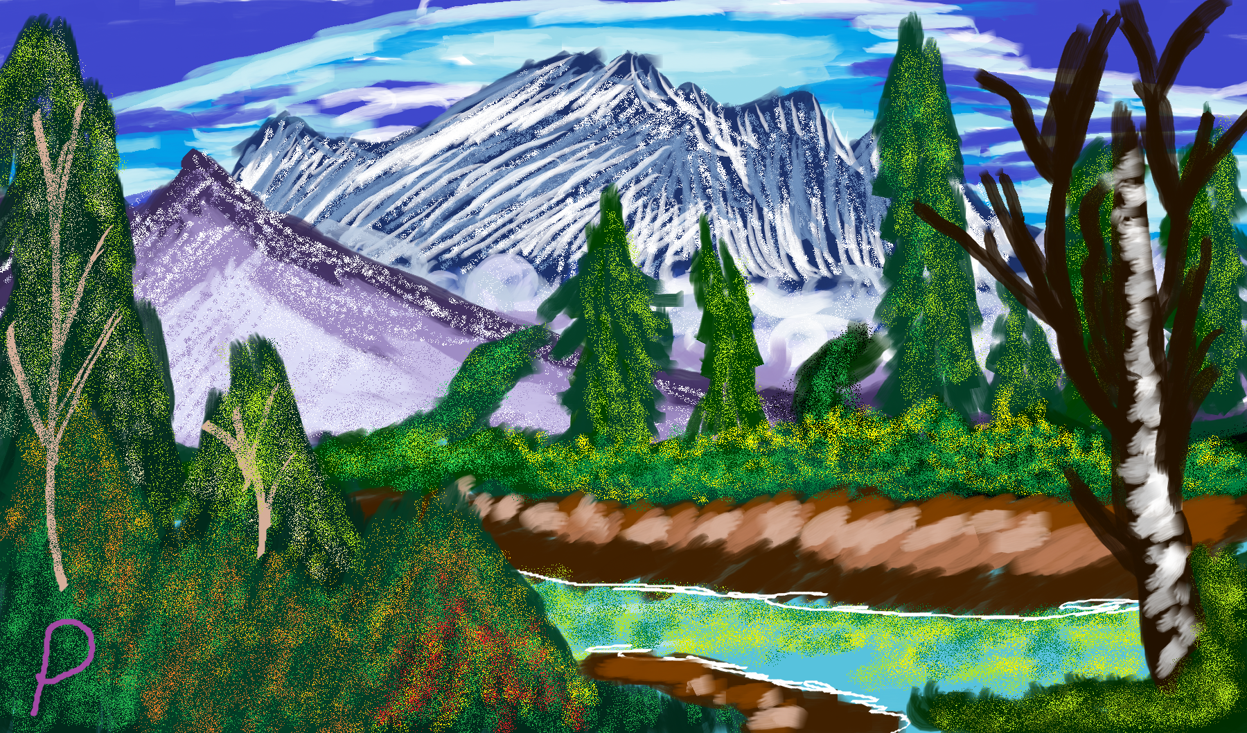 M.S. Paintings - September 2021 - Mountains of Grace content media