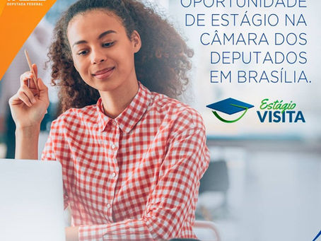 ESTÁGIO NA CÂMARA DOS DEPUTADOS EM BRASÍLIA!