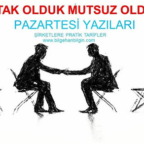 Ortak olduk mutsuz olduk