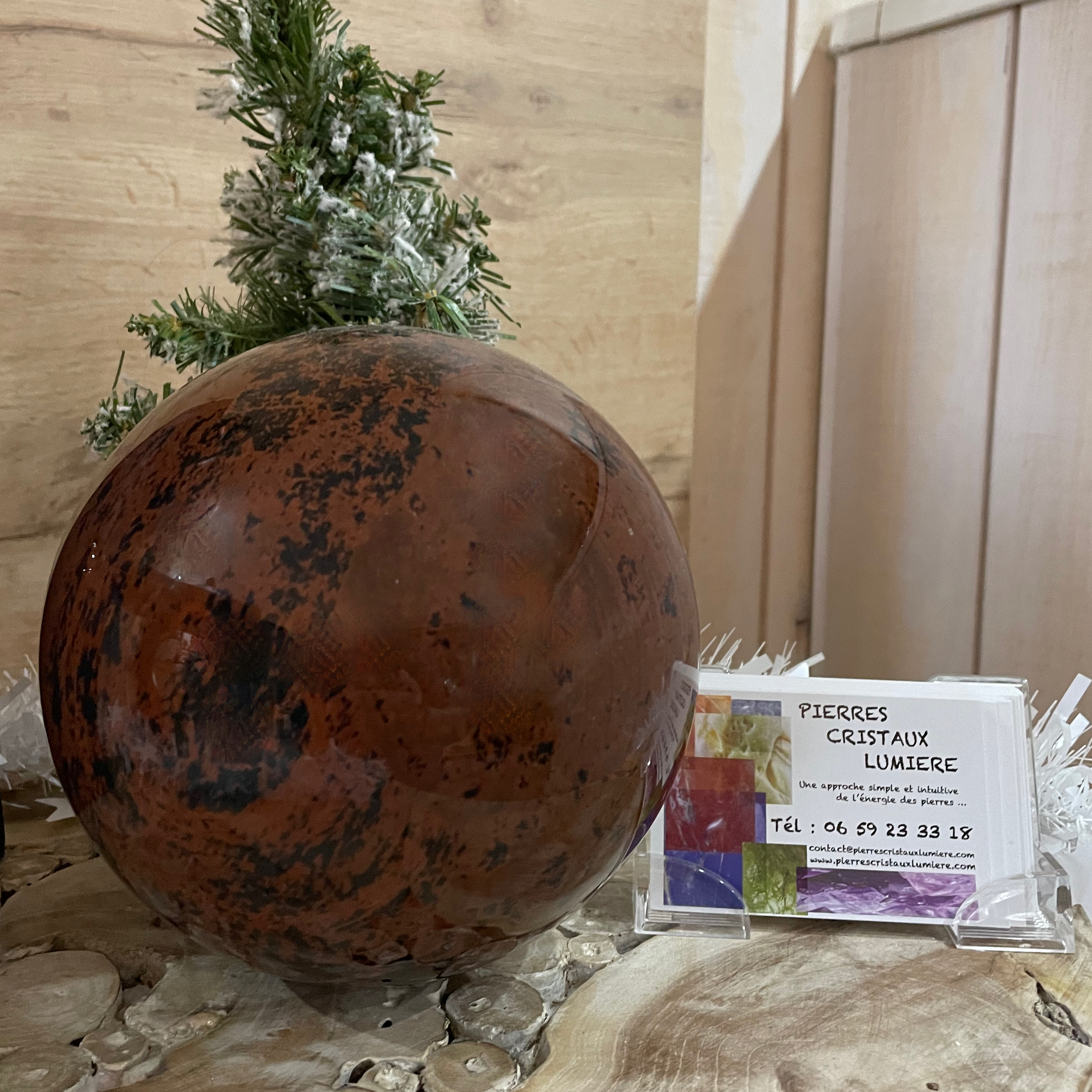 L'OBSIDIENNE ACAJOU en méditation content media
